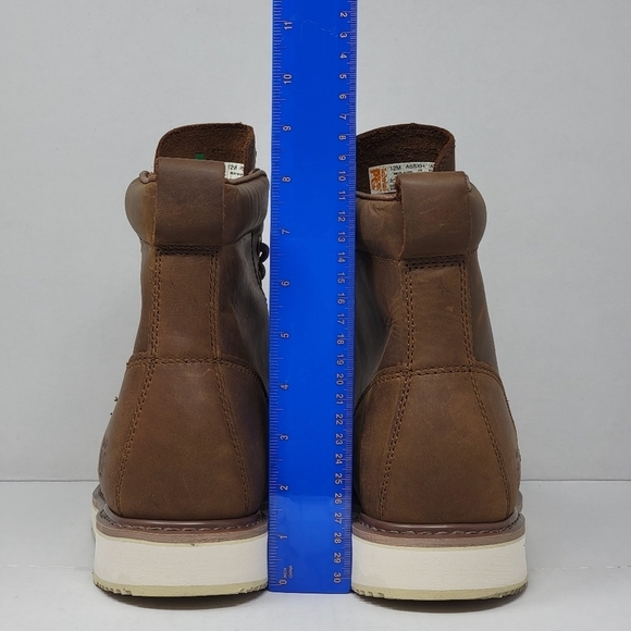 Timberland PRO Wedge 6" Soft Moc-Toe Work Boots Size 12 Oil Slip Resistant New - Picture 7 of 11